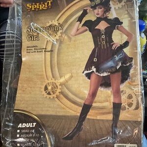 Spirit Steampunk Costume - Brown and Black